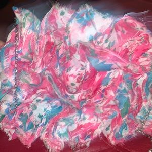 Fluffy floral cloth purse